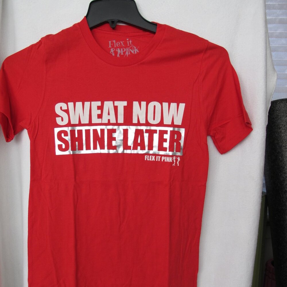 NEW Flex It Pink Shine Tshirt